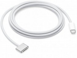 כבל Apple USB-C to MagSafe 3 Cable (2M) MW613ZM/A כבל Apple USB-C to MagSafe 3 Cable (2M) MW613ZM/A