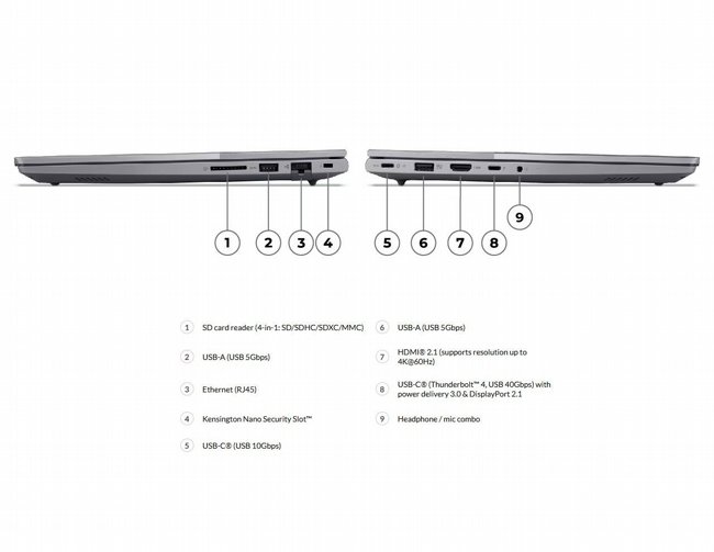 ���� ����� Lenovo ThinkBook 14 Gen 8 IAL AI PC 14" FHD+ Intel� Core� Ultra 5 225U 21SJ0084IV *��� ����� �����*