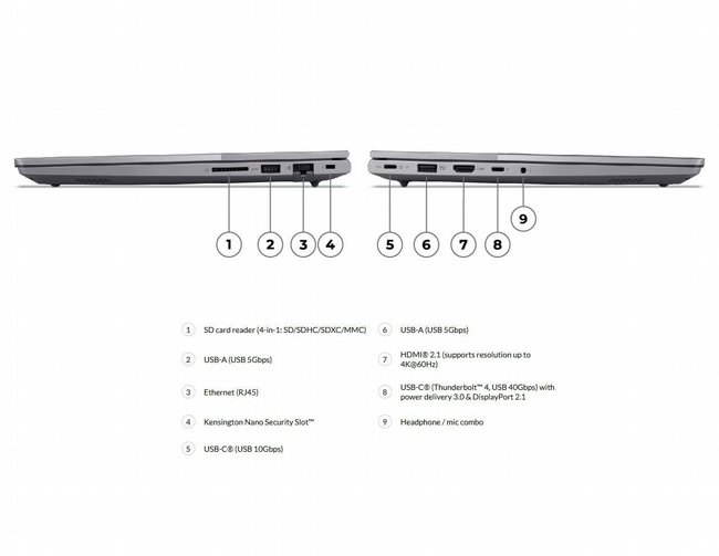 ���� ����� Lenovo ThinkBook 14 Gen 8 IAL 14" FHD+ Intel� Core� Ultra 7 255H 21SJ008GIV