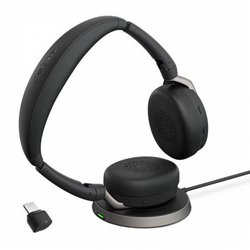 אוזניות אלחוטיות JABRA EVOLVE2 65 FLEX LINK380C 26699-999-889 אוזניות אלחוטיות JABRA EVOLVE2 65 FLEX LINK380C 26699-999-889