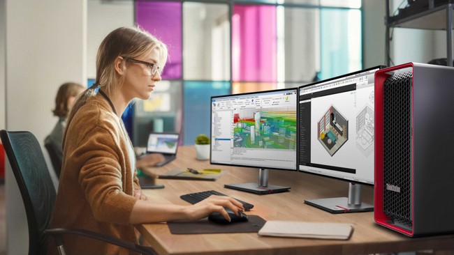���� ����� ����� Lenovo ThinkStation PX 2X intel Xeon Gold 5420/128GB(4X32) DDR5/1TB SSD/2XNVIDIA Quadro RTX 6000/WIN 11 PRO/3Yr 30EUCTO1WW