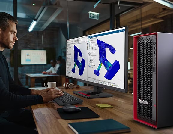 ���� ����� Lenovo Thinkstation P5 Xeon W3-2435/32GB DDR5/1TB SSD NVNE/NVIDIA RTX A2000 12GB/WIN 11 PRO/3Yr 30GA000RIV