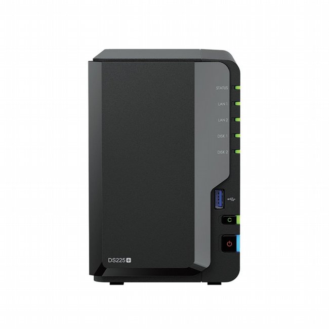 ��� ����� NAS ������� ��� ������ Synology DiskStation� DS225+ 2-Bay (Plus Series)