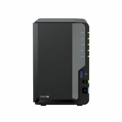 שרת אחסון NAS סינולג'י ללא כוננים Synology DiskStation® DS225+ 2-Bay (Plus Series) שרת אחסון NAS סינולג'י ללא כוננים Synology DiskStation® DS225+ 2-Bay (Plus Series)
