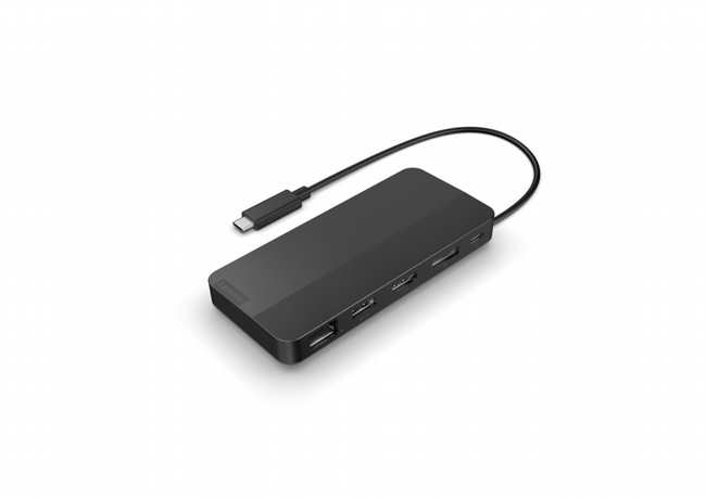 ���� ����� ����� LENOVO USB-C DUAL DISPLAY TRAVEL DOCK 40B90100IS