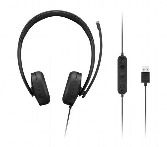 ������� ������ Lenovo USB-A Wired Stereo Headset Gen 2 4XD1P83425