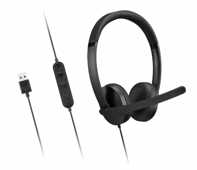 ������� ������ Lenovo USB-A Wired Stereo Headset Gen 2 4XD1P83425
