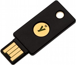 מפתח אימות חומרה YubiKey 5 NFC USB-A מפתח אימות חומרה YubiKey 5 NFC USB-A