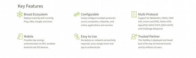 ���� ����� ����� YubiKey 5C NFC