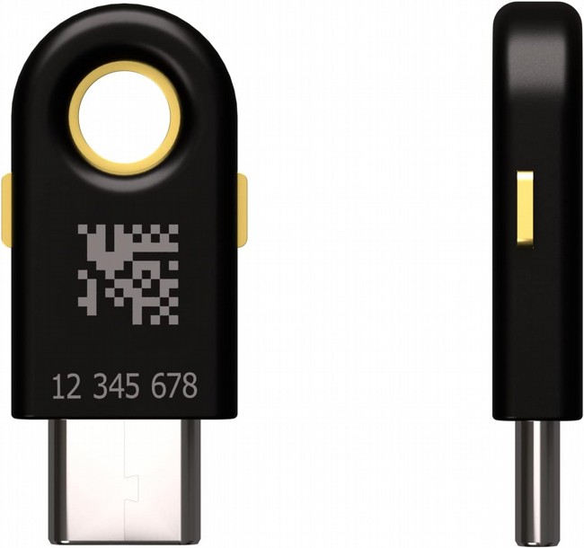 ����� ���� ������ YubiKey 5C FIPS