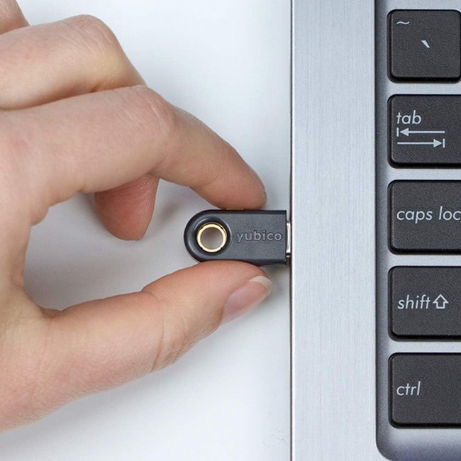 ����� ���� ������ YubiKey 5C FIPS