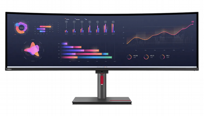 ��� ����� LENOVO P49W-30 DUAL QHD CURVED MONITOR 
