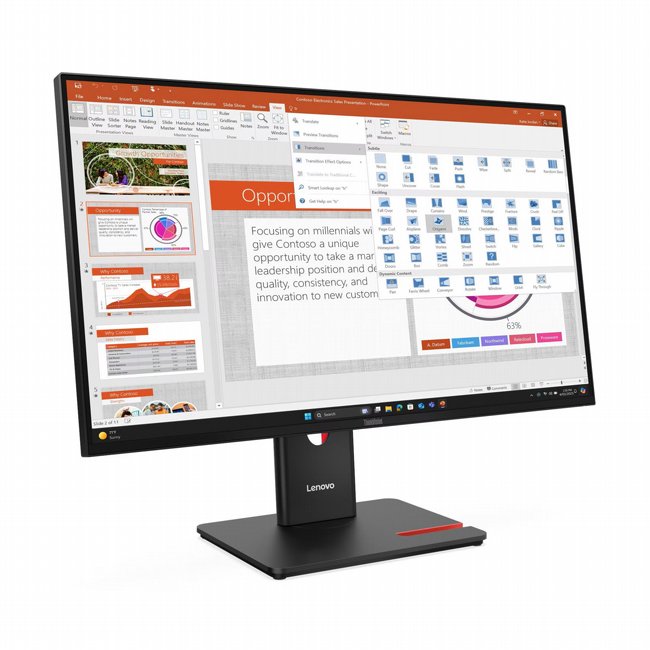 ��� ����� 27 ���� Lenovo ThinkVision T27-40 IPS Monitor 64A5MAT6IS