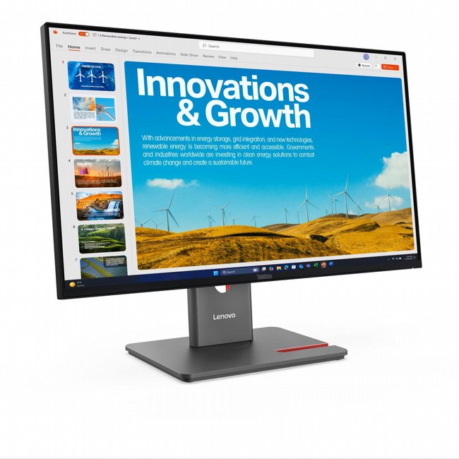 ��� ����� 24 ���� Lenovo ThinkVision P24QD-40 USB-C Monitor 64B1GAT1IS 