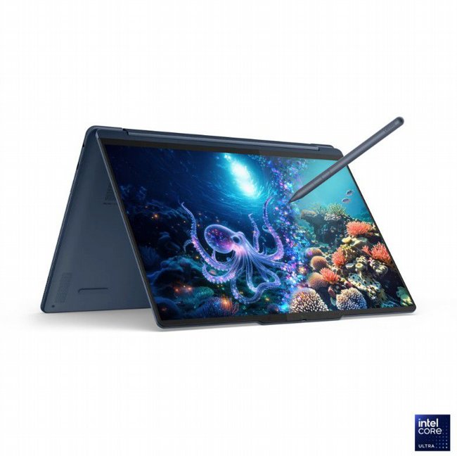 ���� ����� Lenovo Yoga 9 2-in-1 14" 4K OLED Touch Intel� Core� Ultra 7 258V 83LC003GIV