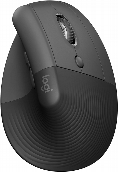 ���� ���� ������� ������ LOGITECH LIFT VERTICAL GRAPHITE BLACK 