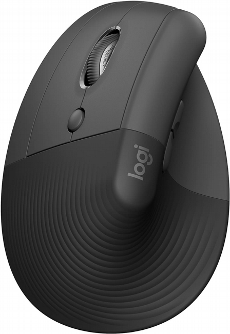 ���� �������� LOGITECH LIFT VERTICAL ERGONOMIC GRAPHITE BLACK LEFT
