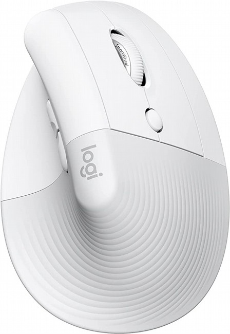 ���� �������� ���� ������� ������ LOGITECH LIFT VERTICAL ERGONOMIC GRAPHITE WHITE GREY