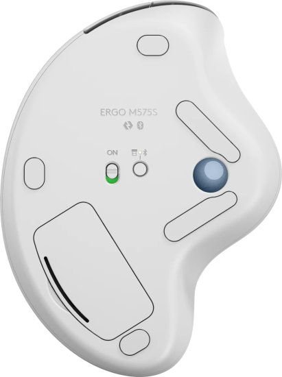 ���� ������ �������� ������ Logitech Ergo M575S Wireless Trackball Off-White 91000-703-00