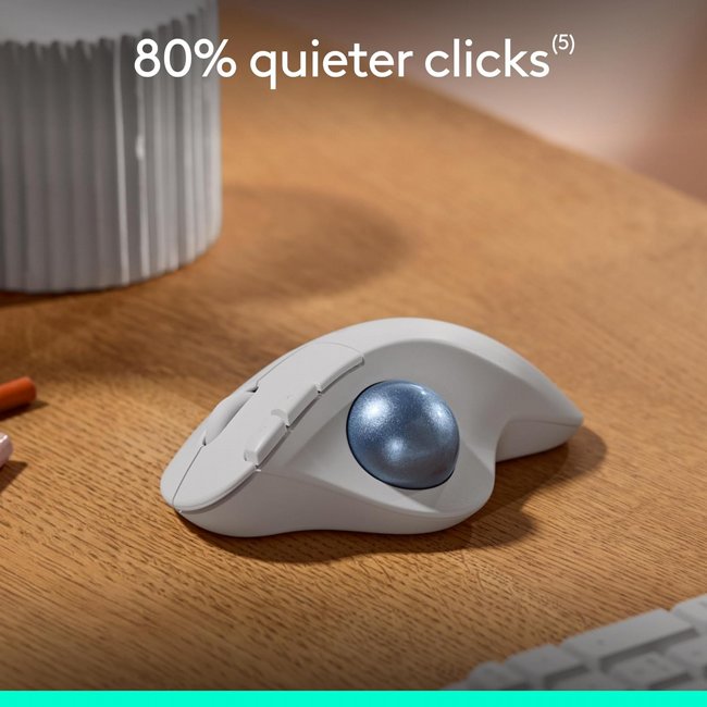 ���� ������ �������� ������ Logitech Ergo M575S Wireless Trackball Off-White 91000-703-00