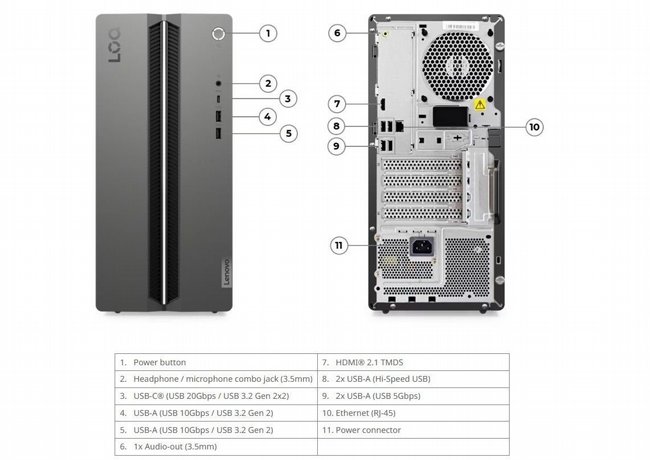 ���� ������� ����� Lenovo LOQ Tower 17IAX10 Intel Core� Ultra 7 255HX/16GB/1TB NVME/NVIDIA� GeForce RTX� 5060 Ti 8GB/FD/3Y 91AY006CYS*���� �� ���� ��� ����� �����*