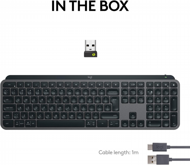 ����� ������� ������ LOGITECH MX KEYS S PLUS 92001-158-90