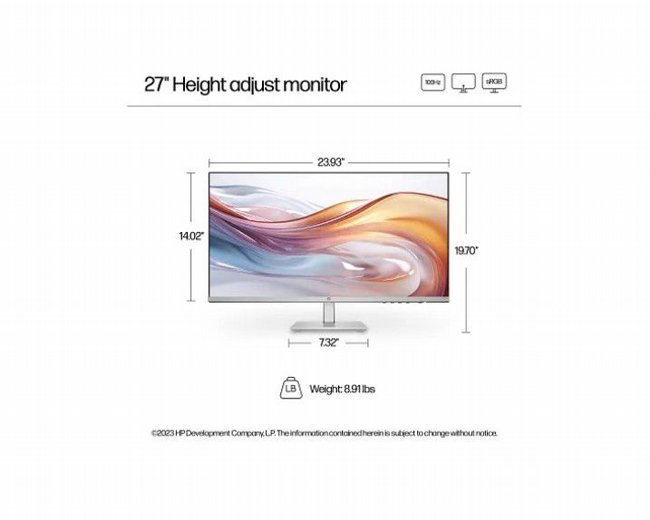 ��� 27 ���� HP Series 5 27 inch FHD Height Adjust Monitor 527sh 94C50AA