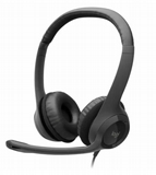 אוזניות ומיקרופון חוטיות לוגיטק LOGITECH USB H390 RETAIL