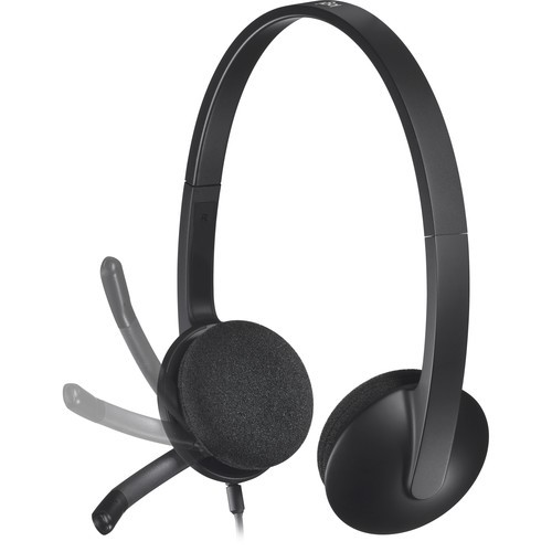 ������� ������ ������ Logitech USB Headset H340