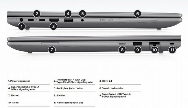 ���� HP ZBook X 16" G1i B72X7ET#ABT 