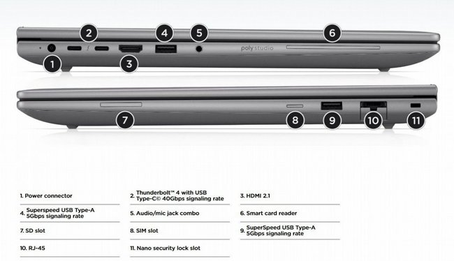 ���� HP ZBook X 16" G1i FHD+ Touch B72X8ET#ABT 