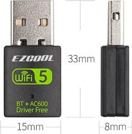 ���� ��� ������ ����� ������` EZCool  2in1 WIFI + BT USB BWA-260 