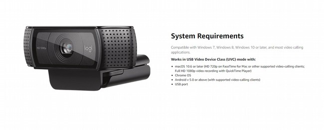 Logitech  C920