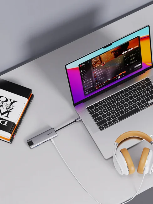 ���� CABLETIME USB-C TO 9-IN-1 CT-HBP3-AG9