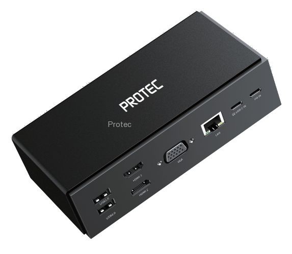 PROTEC USB/USB-C DUAL DISPLAY 