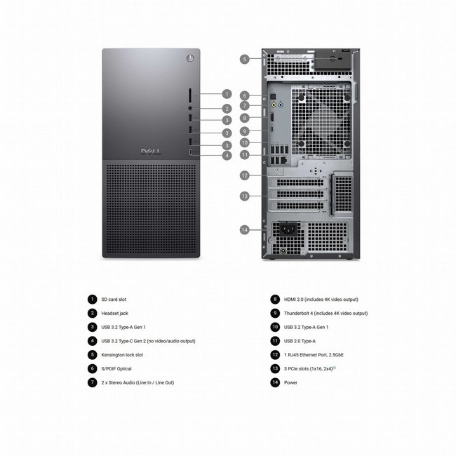 ���� ���� �� Dell Tower Plus Desktop EBT2250-9821