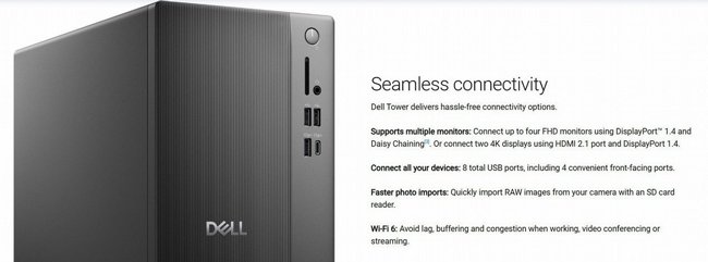 ���� ���� �� Dell Tower Desktop ECT1250-7145 
