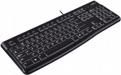 מקלדת חוטית לוגיטק Logitech K120 Keyboard מקלדת חוטית לוגיטק Logitech K120 Keyboard