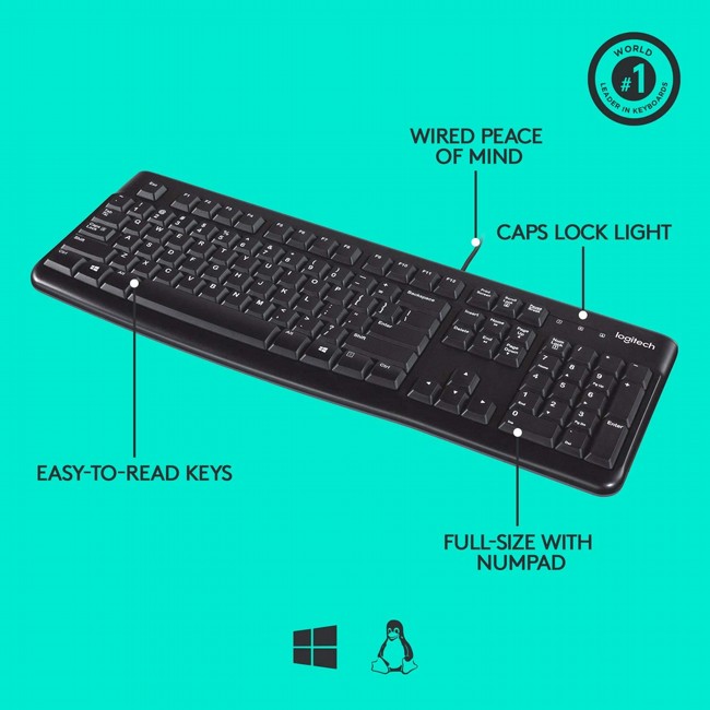 ����� ����� ������ Logitech K120 Keyboard OEM