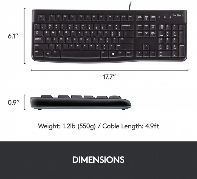 ����� ����� ������ Logitech K120 Keyboard OEM