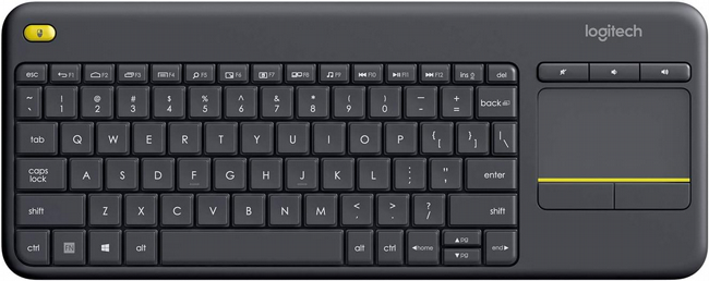 ����� ������� ���� ��� ���`��� LOGITECH TOUCH KEYBOARD K400 PLUS 