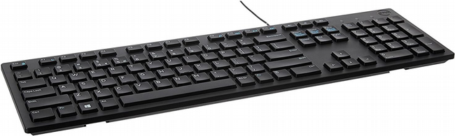����� ��������� ����� DELL KEYBOARD KB216-BK-HEB 