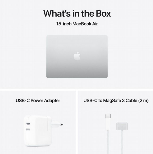 ����� ���� MacBook Air 15" (2026) M5 Silver MDVC4HB/A