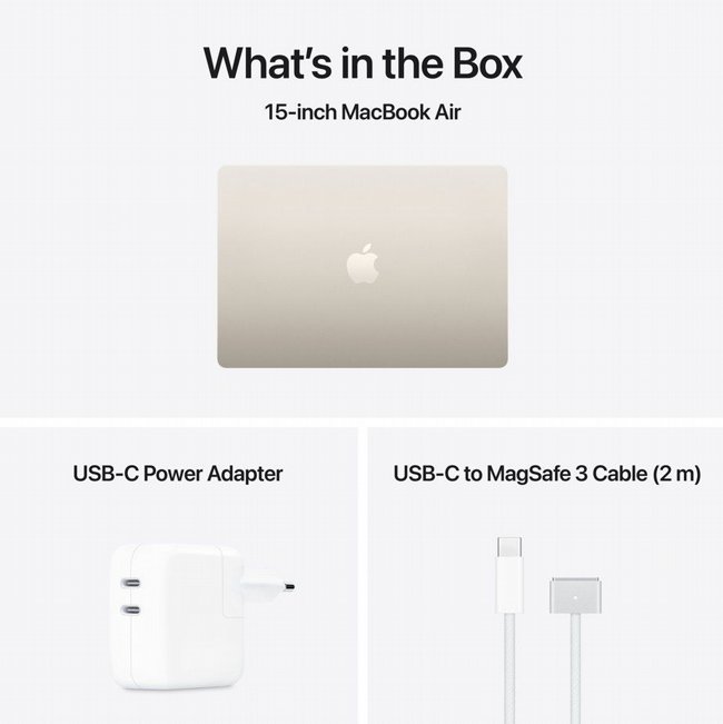 ����� ���� MacBook Air 15" (2026) M5 Starlight MDVE4HB/A