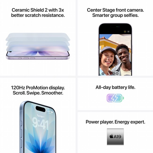 ������ 17 Apple iPhone 17 256GB Mist Blue MG6L4QN/A