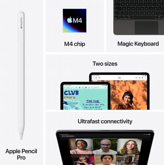 ����� ���� iPad Air 11" (2026) M4 1TB Wi-Fi Starlight MH3J4KN/A