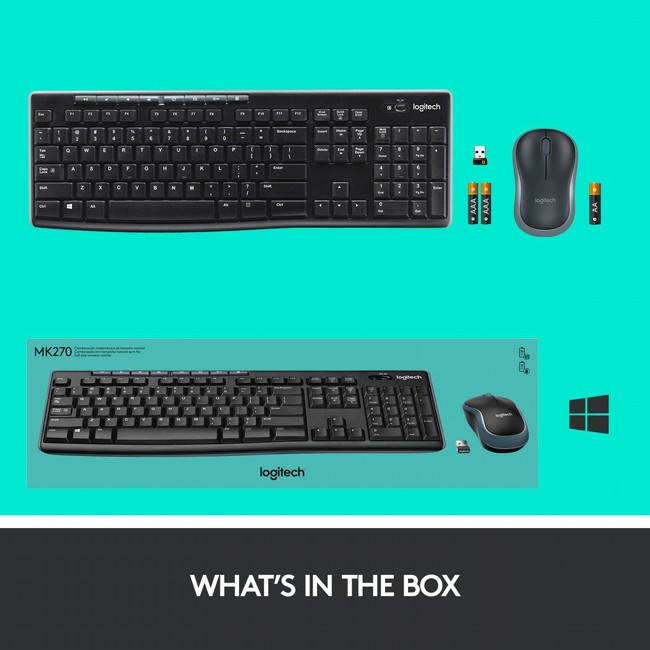 �� ������ ����� ����� Logitech Wireless Combo MK270