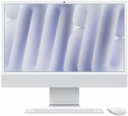  24" iMac 24" (2024) M4 4.5K 8C CPU/16GB/256GB NVME/8C GPU SILVER MWUC3HB/A