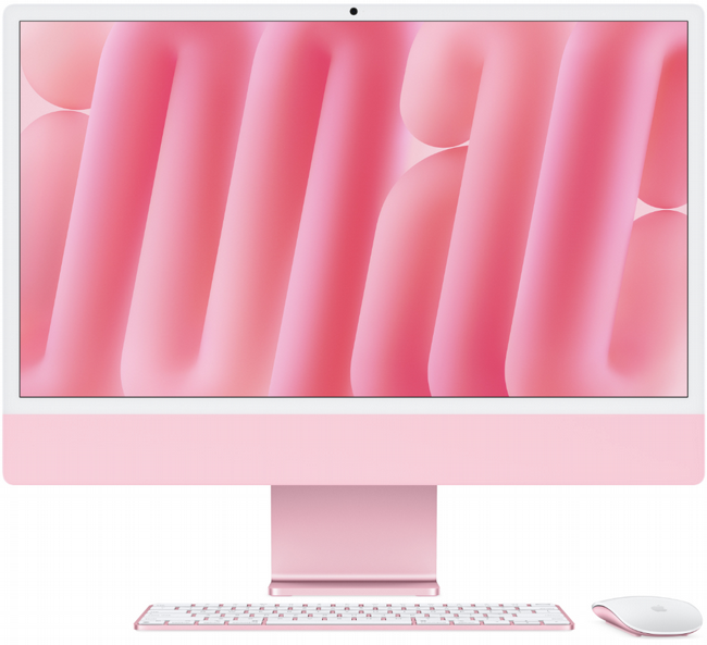 ����� 24" iMac 24" (2024) M4 4.5K 8C CPU/16GB/256GB NVME/8C GPU PURPLE Z1E7-16GB-256G