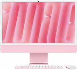 איימק 24" iMac 24" (2024) M4 4.5K 10C CPU/16GB/256GB NVME/10C GPU PINK MWV43HB/A איימק 24" iMac 24" (2024) M4 4.5K 10C CPU/16GB/256GB NVME/10C GPU PINK MWV43HB/A